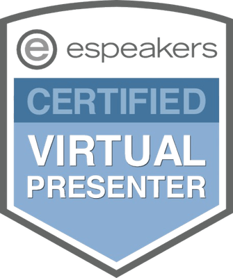 eSpeakers Certified Virtual Presenter badge